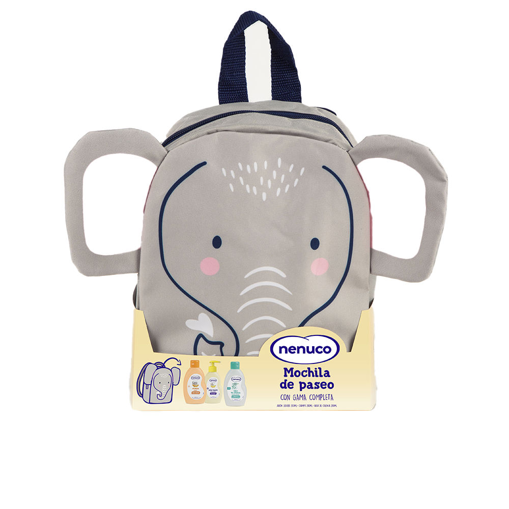 Nenuco Elephant Backpack Case 4 Pcs