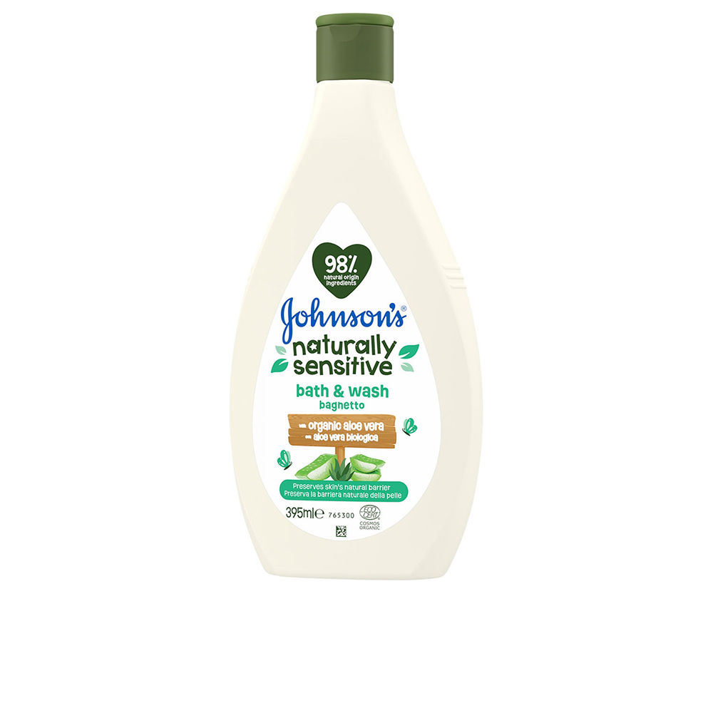 Johnson'S Baby Baby Bio Naturally Sensitive Aloe Vera Bath Gel 395 Ml