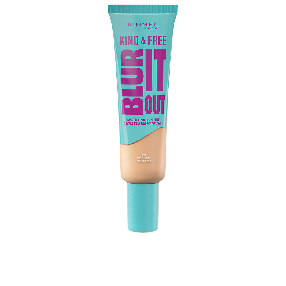 Rimmel London Kind &Amp; Free Blur It Out Matte Effect Foundation #010-Rose Ivory 30 Ml