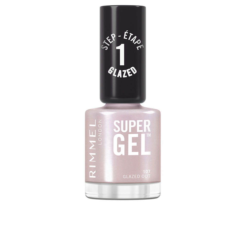 Rimmel London Super Gel Nail Polish #107-Glazed Out 12 Ml