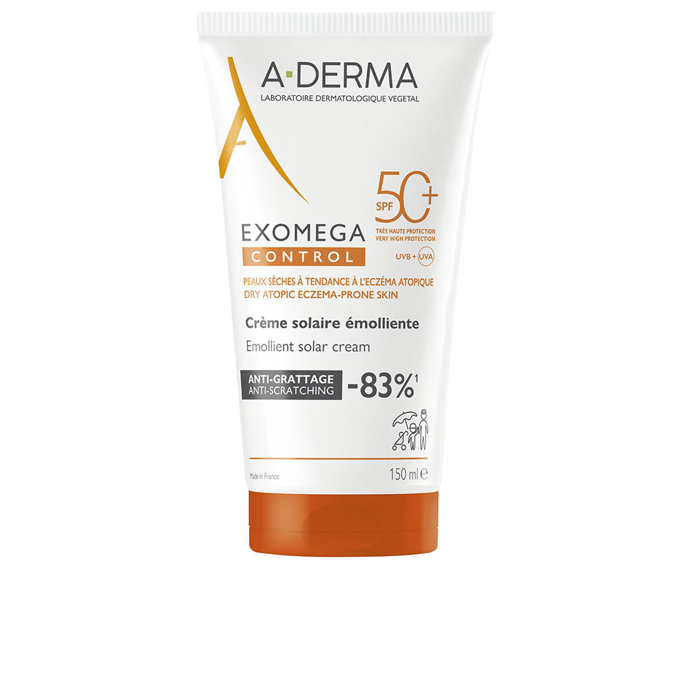 A-Derma Exomega Control Emollient Sun Cream Spf50+ 150 Ml