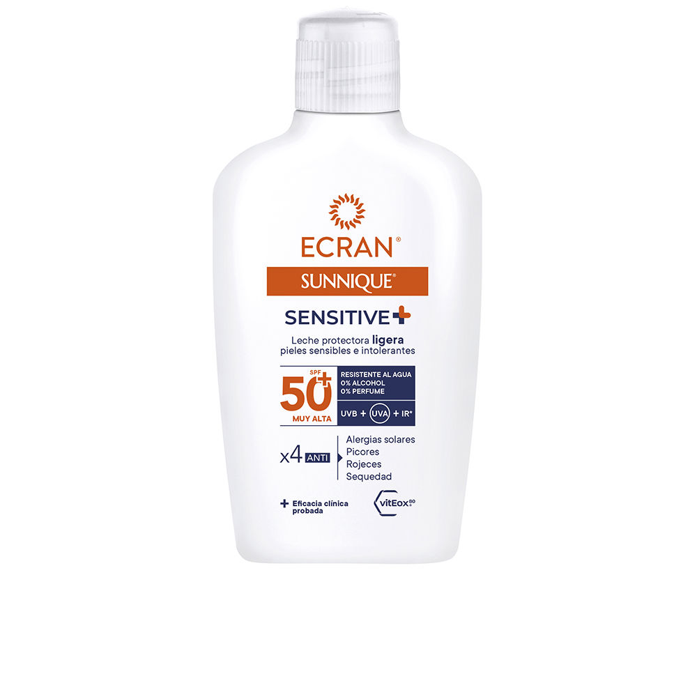 Ecran Sunnique Sensitive Protective Milk Spf 50+ 200 Ml