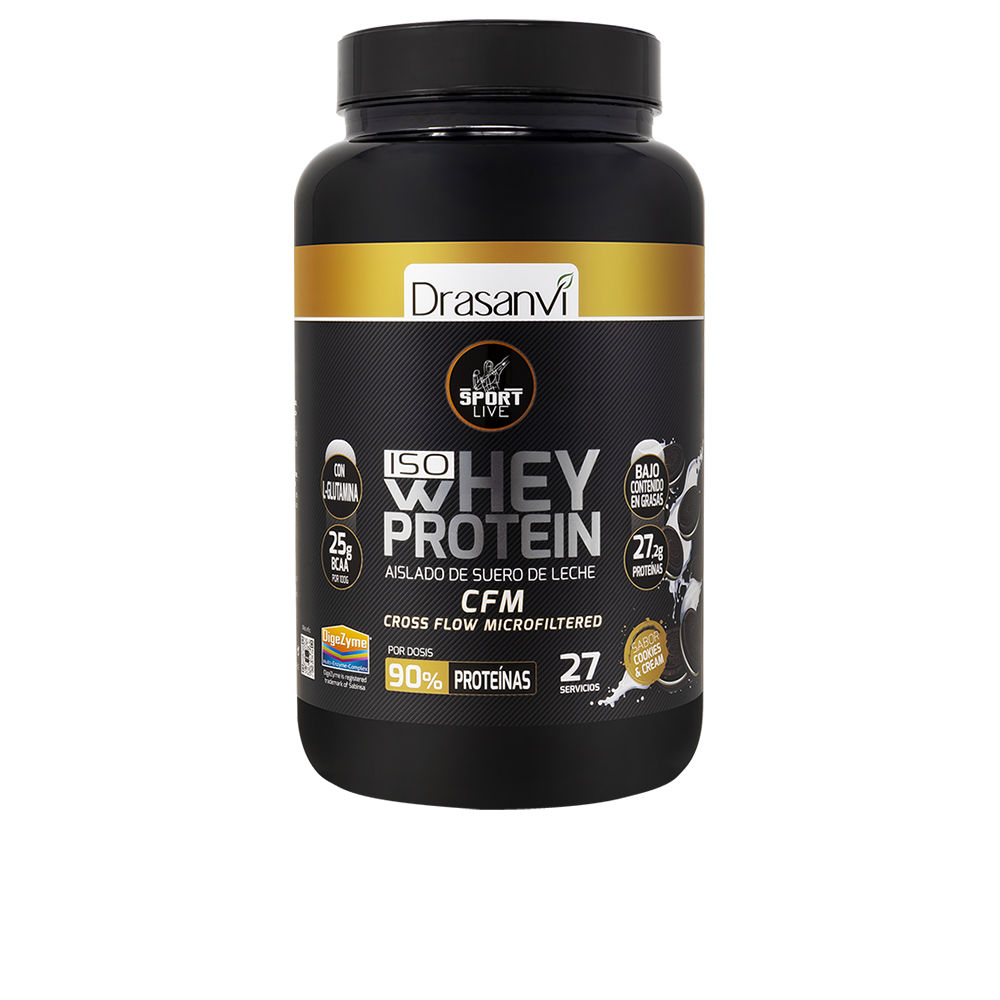 Drasanvi Sport Live Drasanvi Iso Whey Protein Isolate #Cookies &Amp; Cream 800 Gr