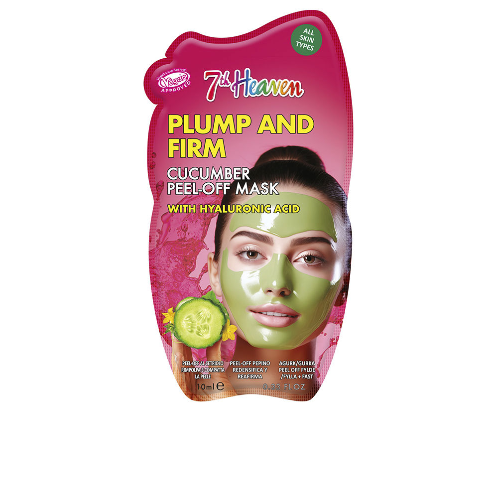 7th Heaven Peel-Off Plump And Firm Cucumber With Hyaluronic Acid 10 Ml