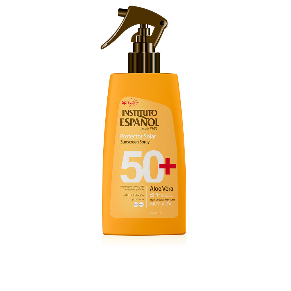 Instituto Español Aloe Vera Sunscreen Spray Spf50+ 300 Ml