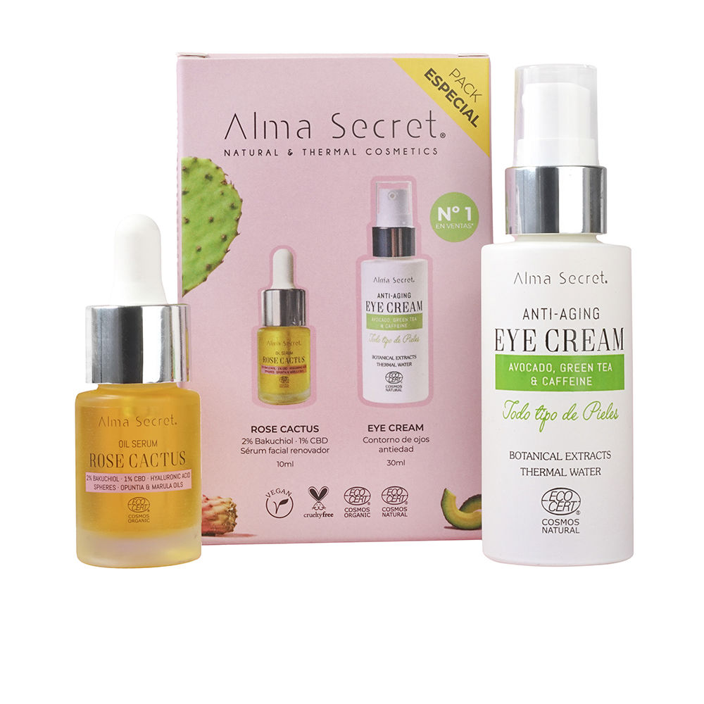 Alma Secret Natural &Amp; Thermal Cosmetics Case 2 Pcs