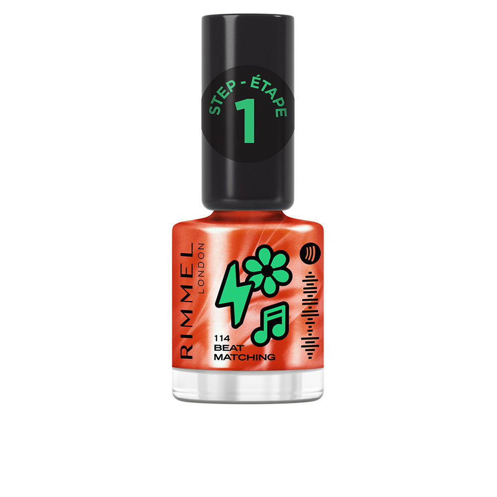 Rimmel London Super Gel Nail Polish #114-Beatmatching 12 Ml