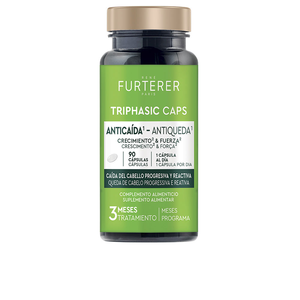Rene Furterer Triphasic Caps Anti-Hair Loss Food Supplement Capsules 90 Units