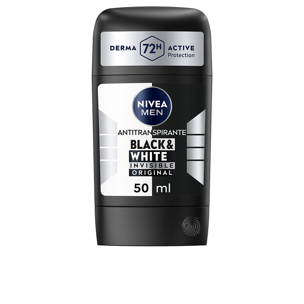 Nivea Men Black &Amp; White Invisible Original Deodorant Stick 50 Ml