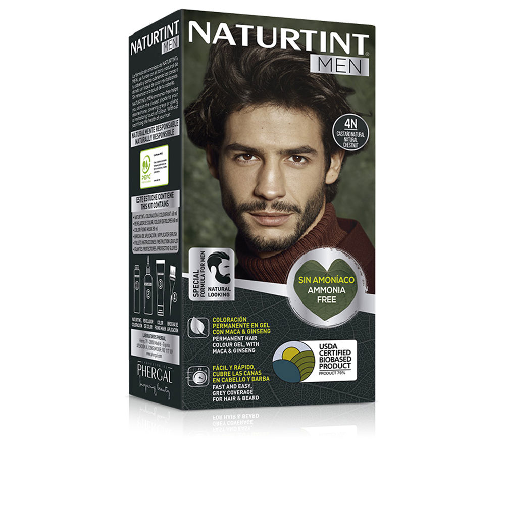 Naturtint Men Ammonia-Free Dye #4n Natural Chestnut 1 Unit