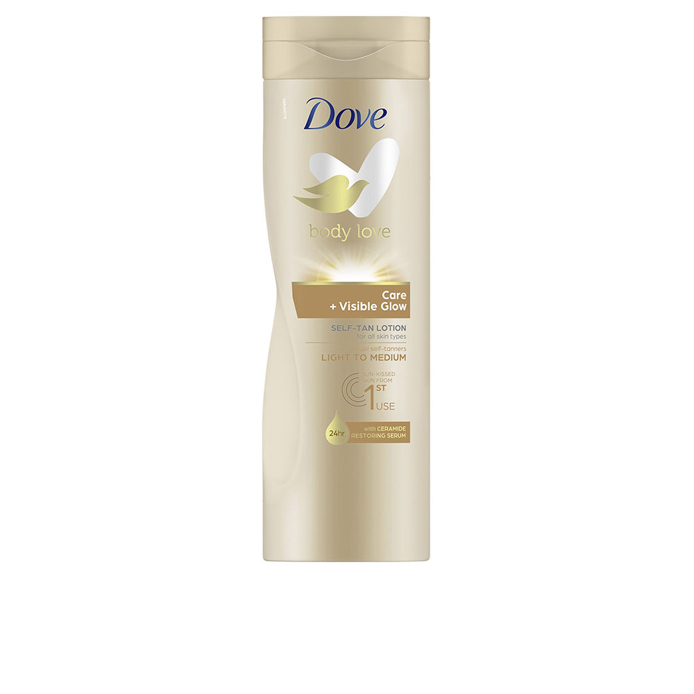 Dove Visible Glow Self-Tanning Body Lotion Medium 400ml