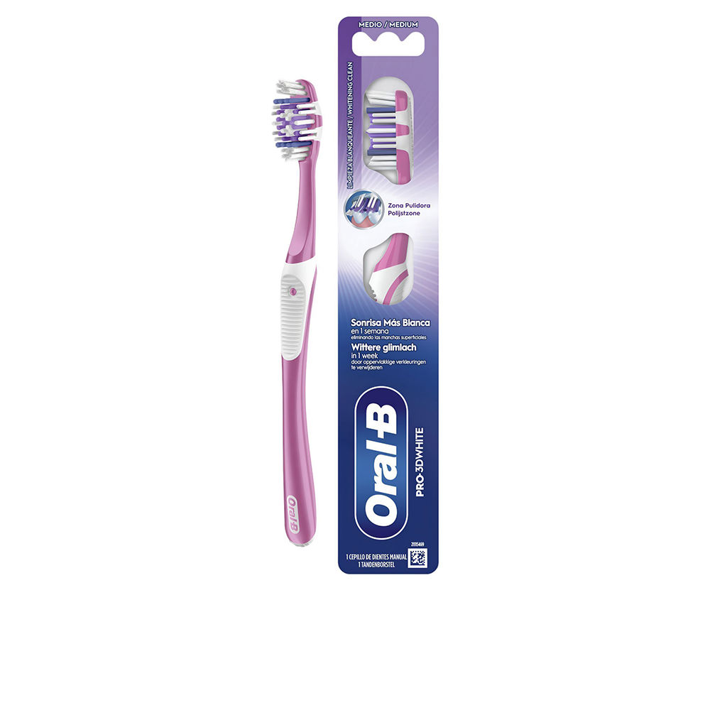Oral-B Pro-3dwhite Toothbrush 40 #Medium 1 Unit