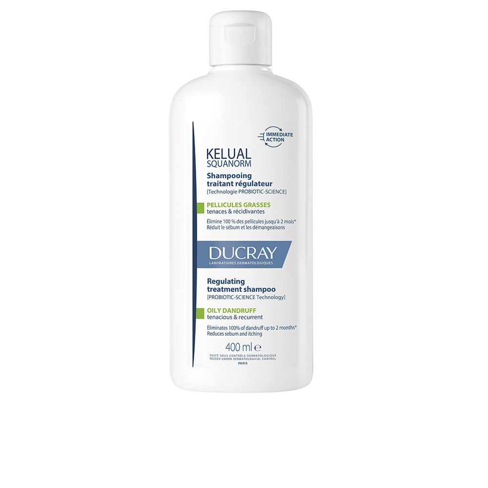 Ducray Kelual Squanorm Shampoo For Oily Dandruff 400 Ml
