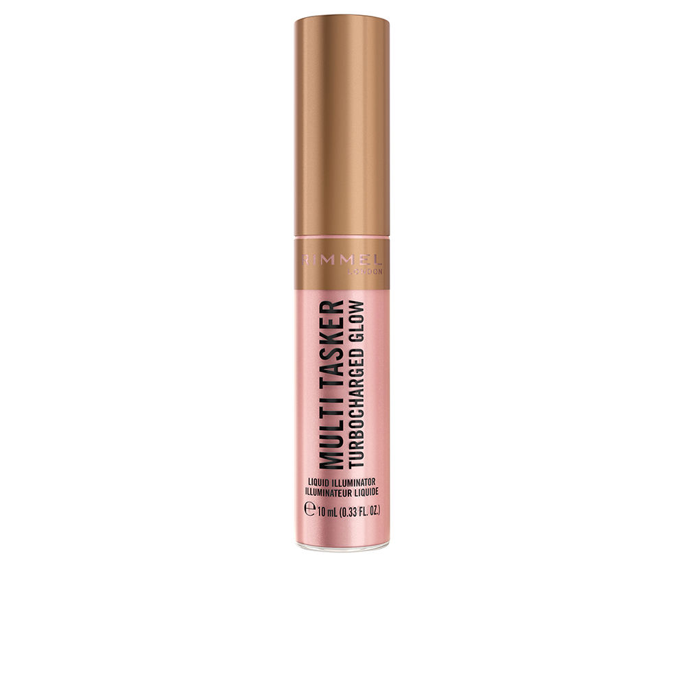 Rimmel London Multi Tasker Turbocharged Liquid Highlighter #005-Iconic As Usual 10 Ml