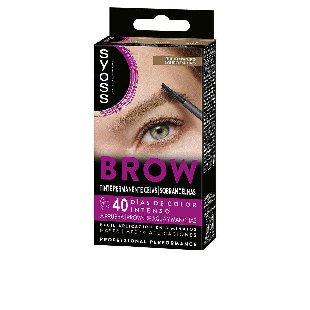 Syoss Brow Tint Permanent Eyebrows #Dark Blonde 1 U