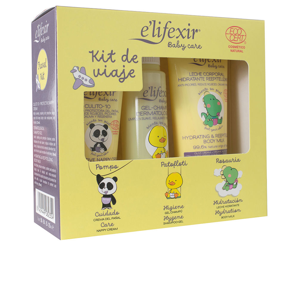 E'Lifexir Baby Care Travel Kit Case 3 Pc