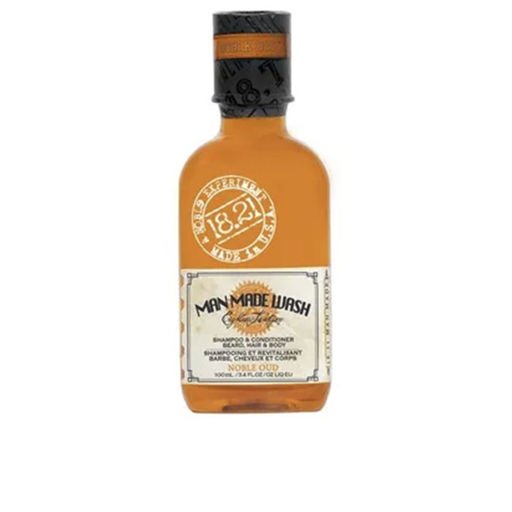 18.21 Man Made Man Made Wash 3 In 1 Shampoo Gel Noble Oud 100 Ml