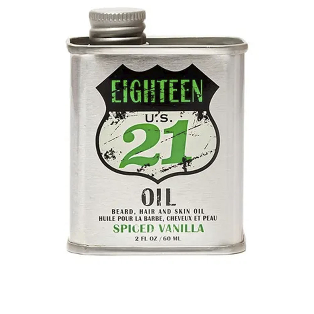 18.21 Man Made Spiced Vanilla Beard, Hair And Skin Oil 60 Ml