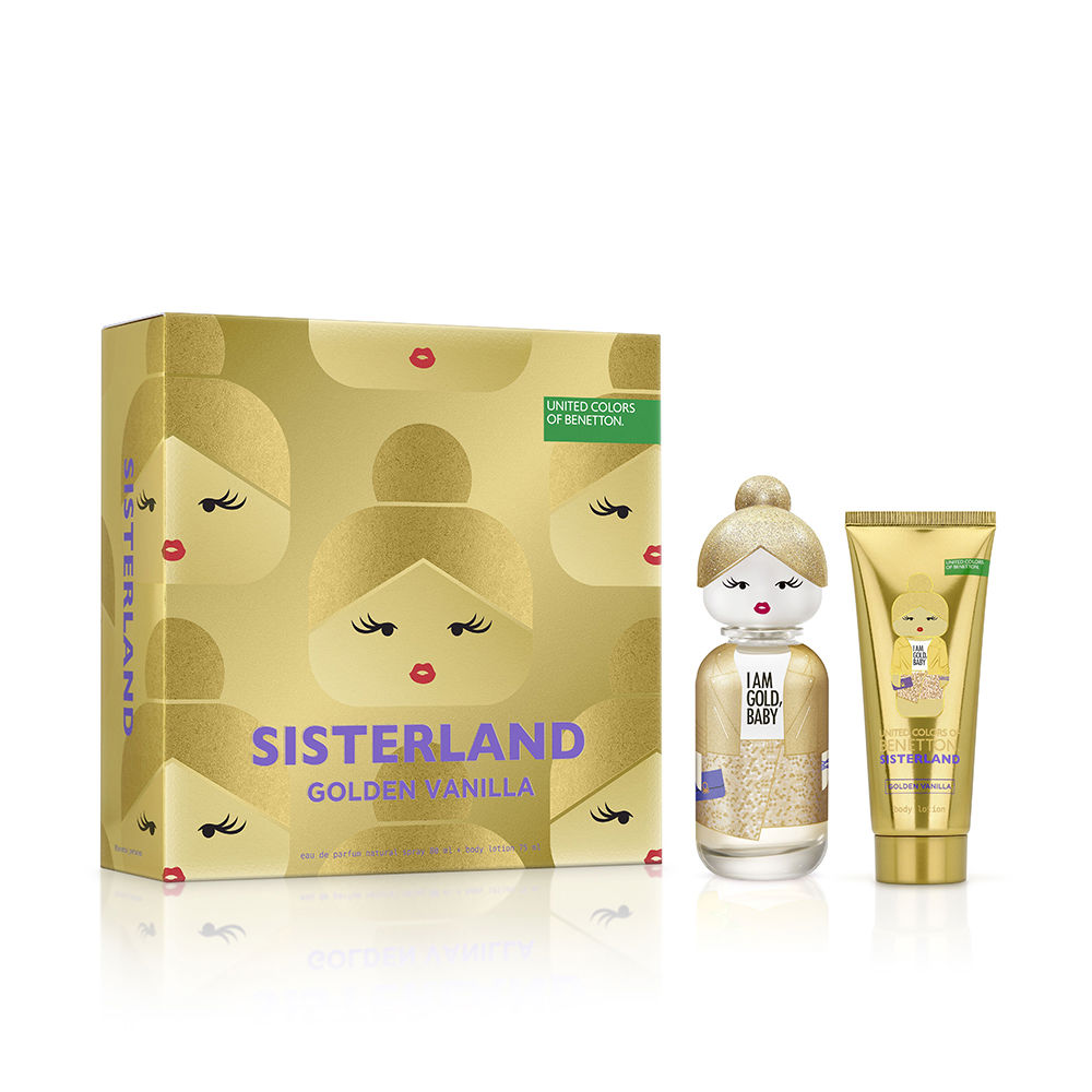 Benetton Sisterland Golden Vanilla 2-Piece Case