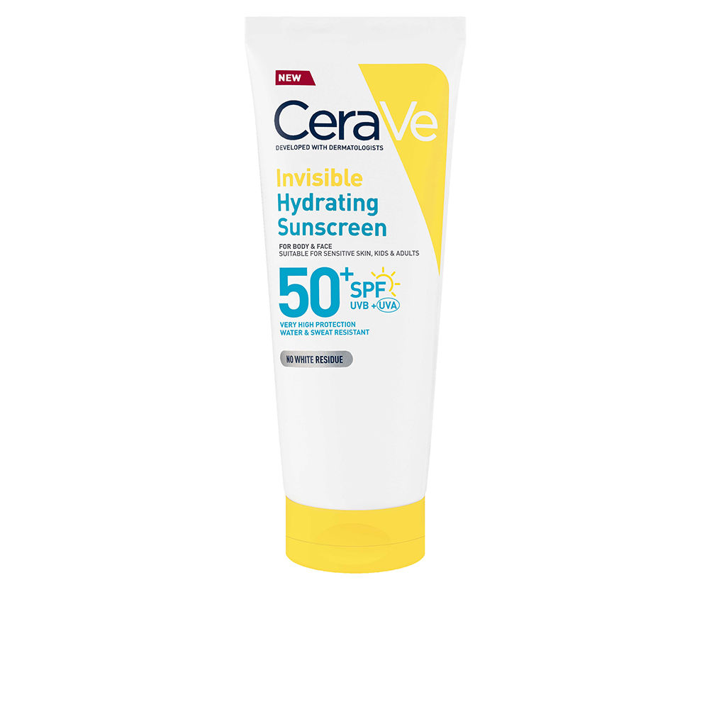 Cerave Invisible Hydra Sunscreen Invisible Hydrating Protective Lotion Spf50 75 Ml