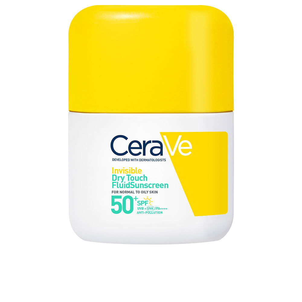 Cerave Invisible Dry Touch Fluid Sunscreen Spf50+ 50ml