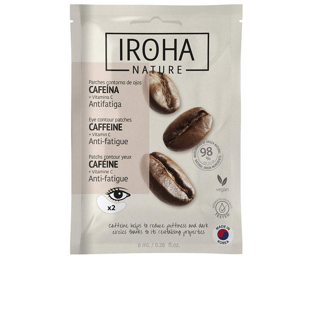 Iroha Caffeine Eye Contour Patches 8 Ml