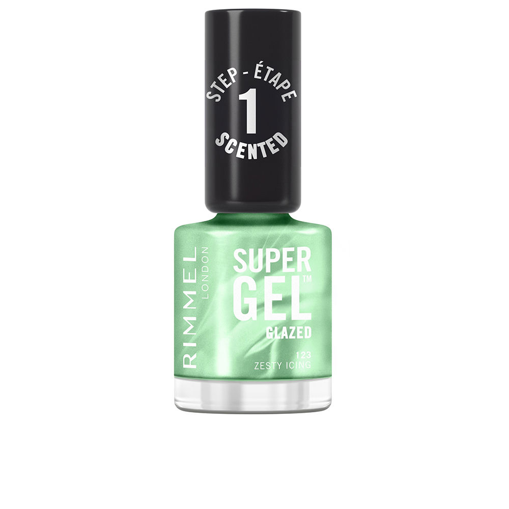 Rimmel London Super Gel Nail Polish #123-Zesty Icing 12 Ml