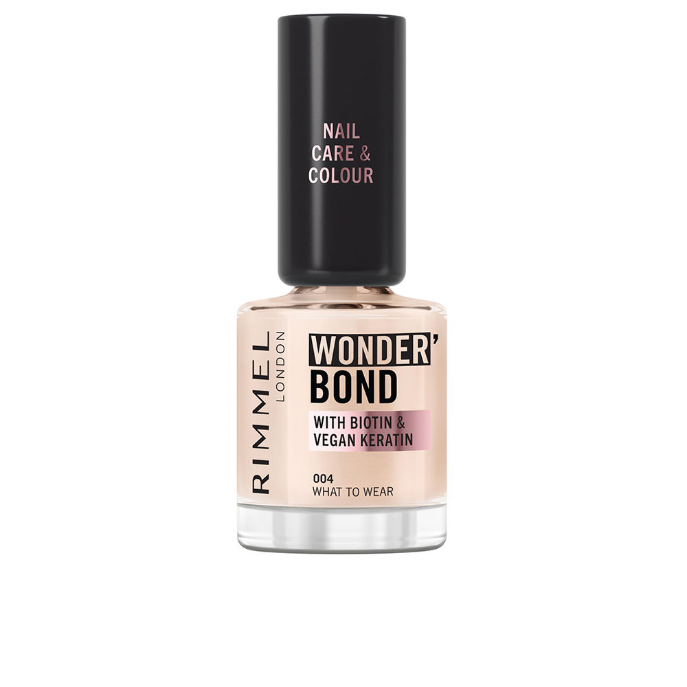Rimmel London Wonder'Bond Nail Polish #004-What To Wea 8 Ml