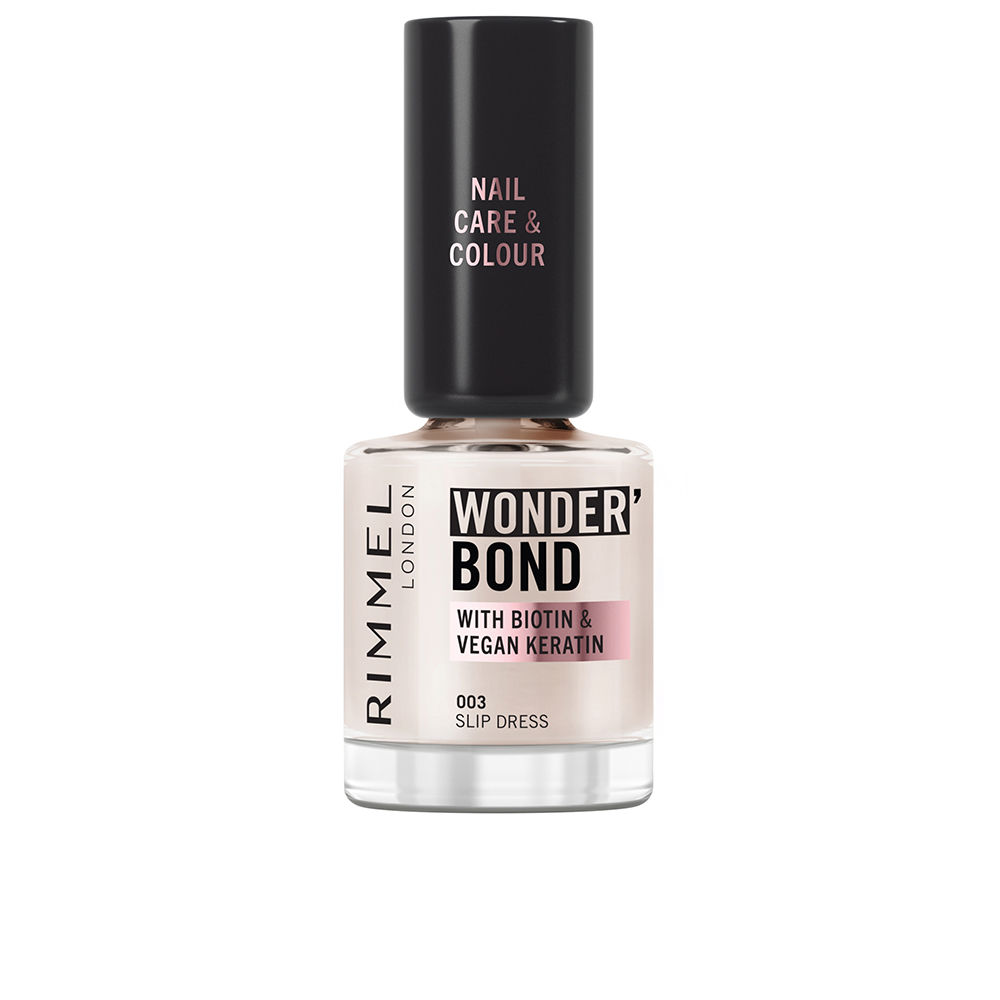 Rimmel London Wonder'Bond Nail Polish #003 Slip Dress 12 Ml