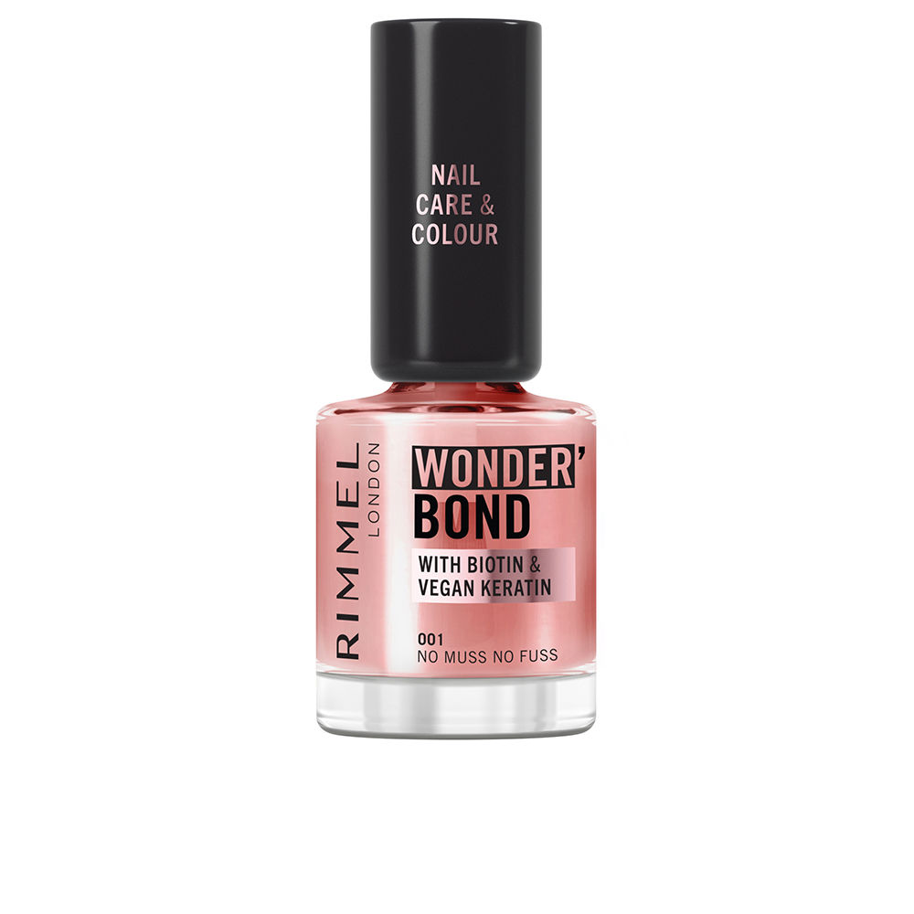 Rimmel London Wonder'Bond Nail Polish #001-No Muss No Fuss 12 Ml