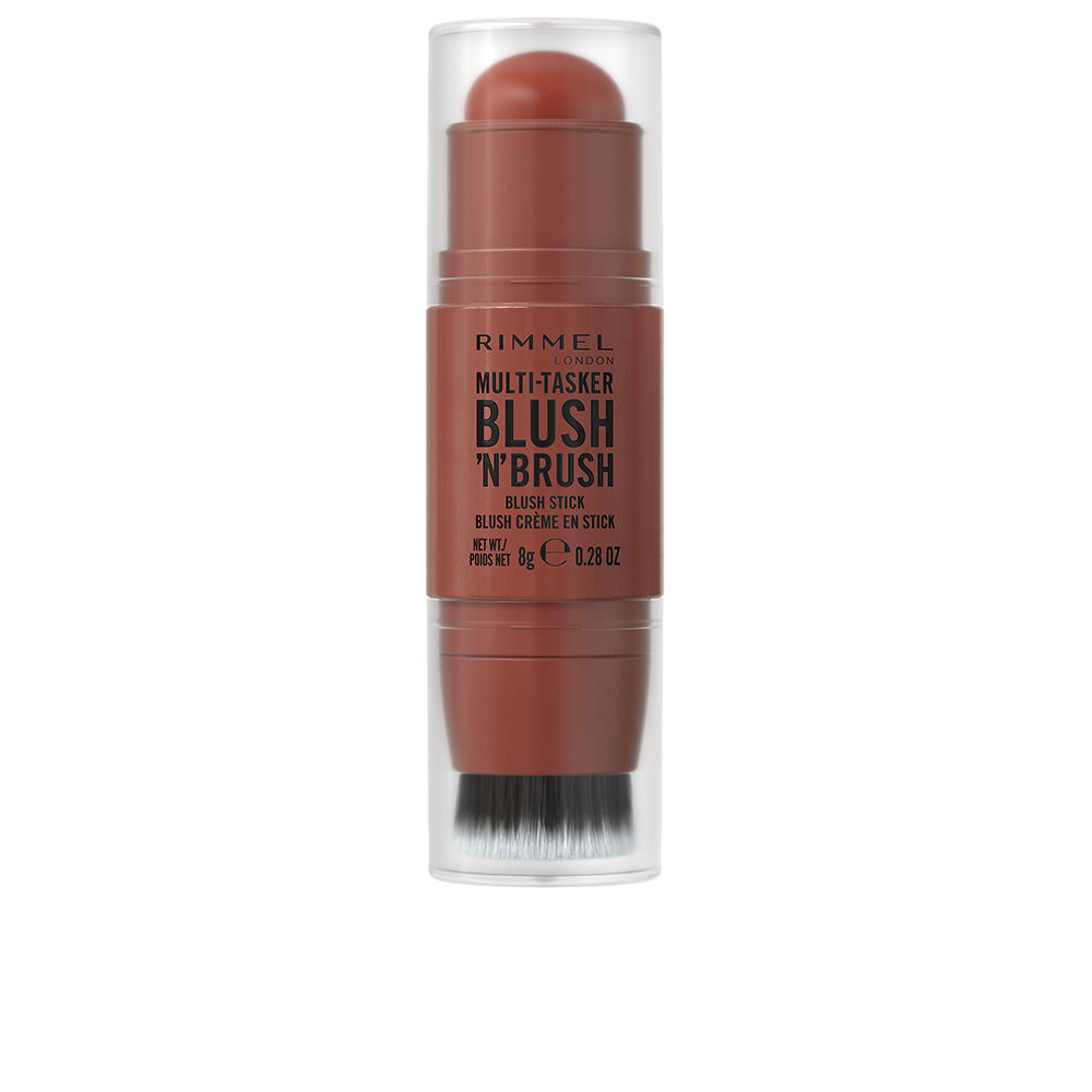 Rimmel London Multi-Tasker 'N' Brush Stick #350-Roasted Peach 8 Gr