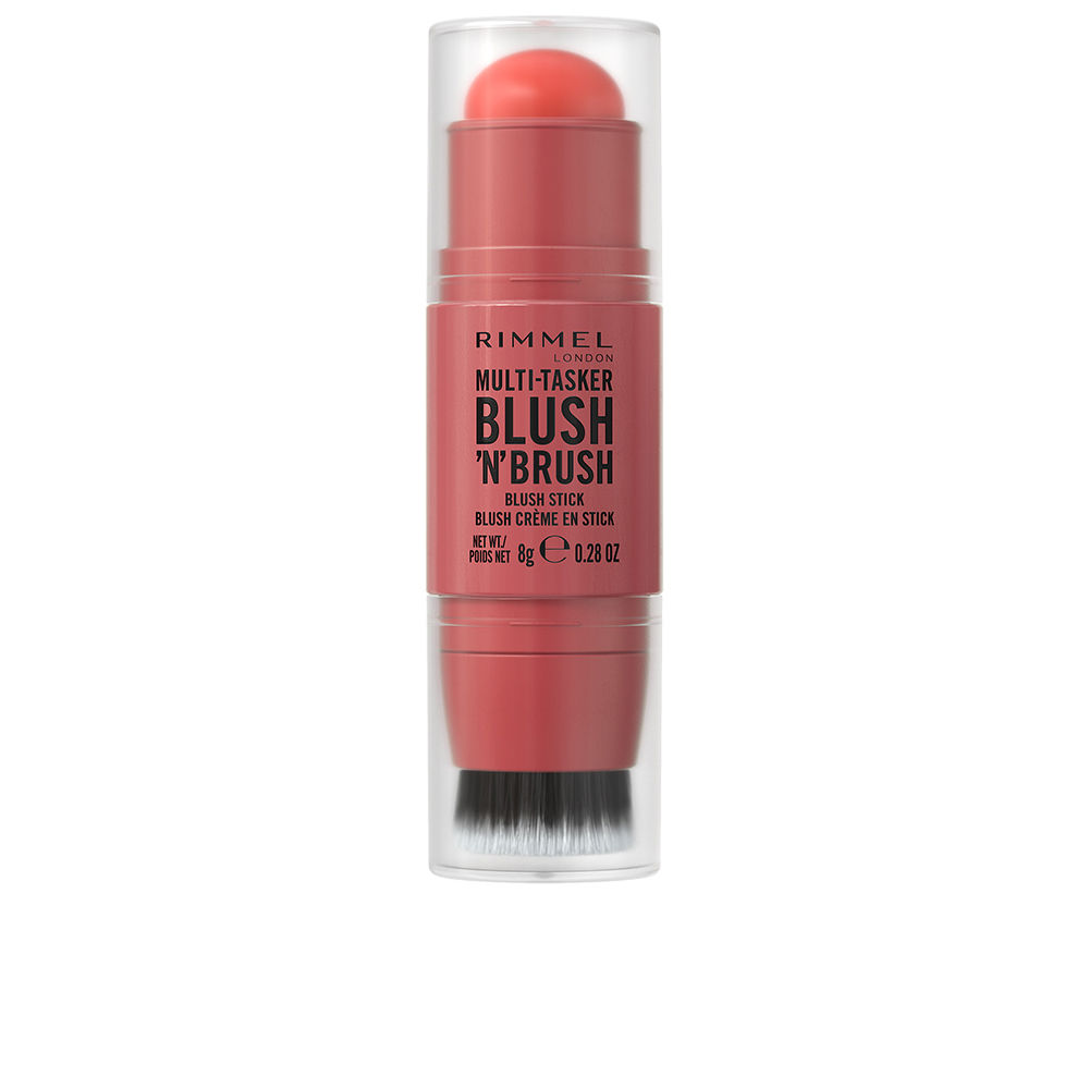 Rimmel London Multi-Tasker Blush 'N' Brush Stick #250-Coral Dust 8 Gr