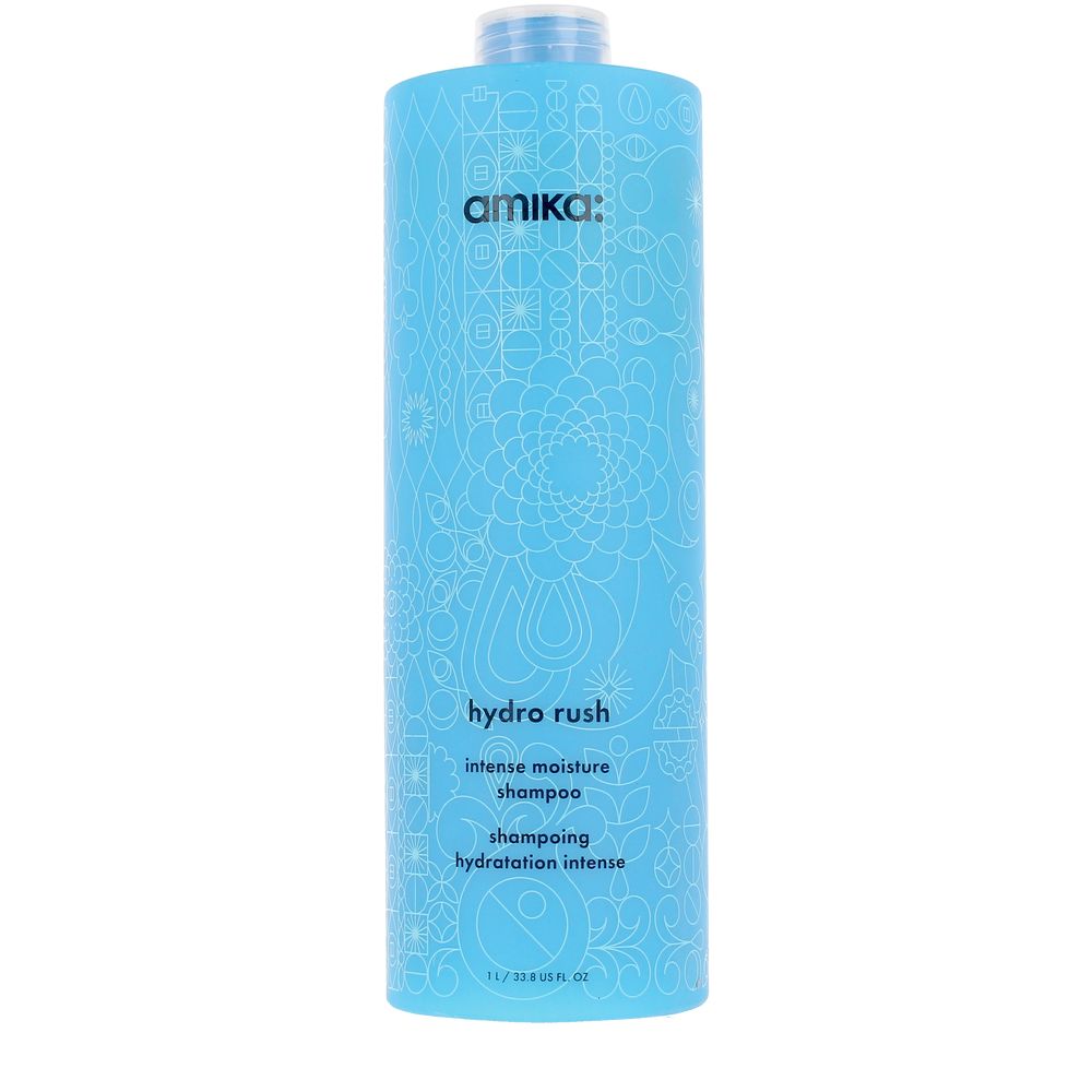 Amika Hydro Rush Intense Hydration Shampoo 1000 Ml