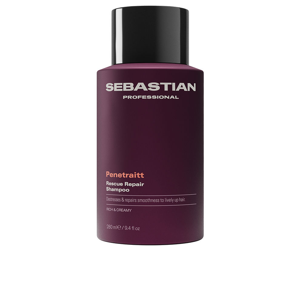 Sebastian Professionals Penetraitt Professional Repair Shampoo Creamy Texture Cleanses, Nourishes And Repairs 280 Ml