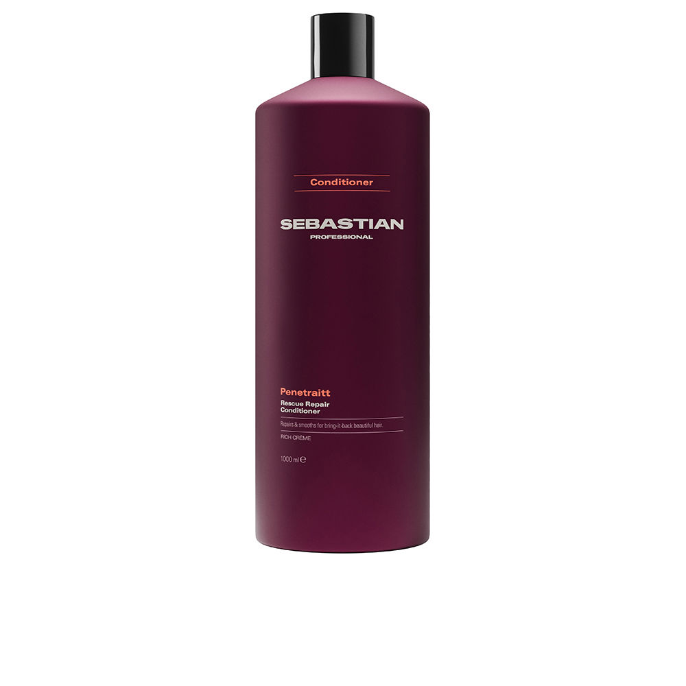 Sebastian Professionals Penetraitt Professional Repair Shampoo Creamy Texture Cleanses, Nourishes And Repairs 1000 Ml