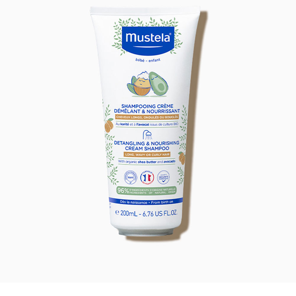 Mustela Baby-Child Detangling And Nourishing Cream Shampoo 200 Ml