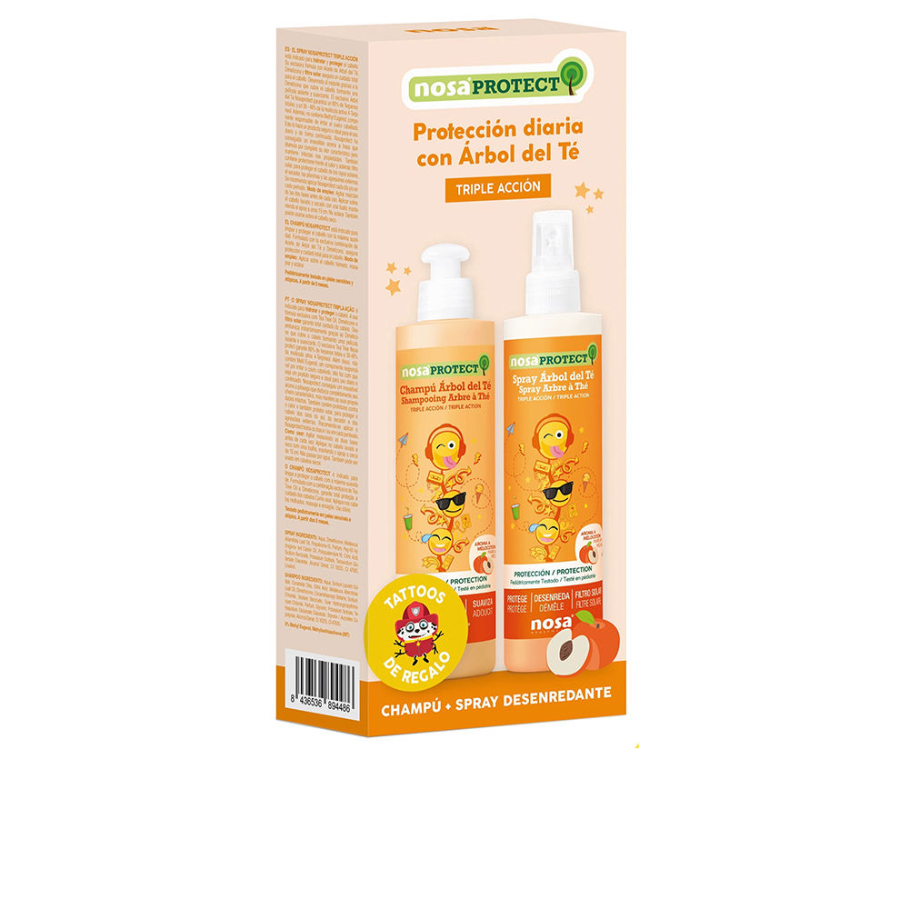 Nosa Protect Liendres Y Piojos Melocotón 2 Pz