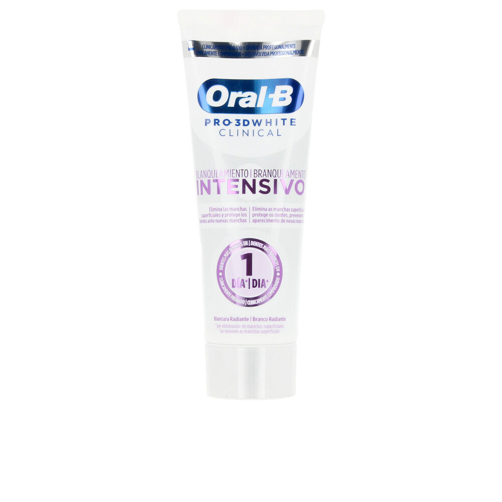 Oral-B Pro-3dwhite Clinical Intensive Whitening Toothpaste 75 Ml