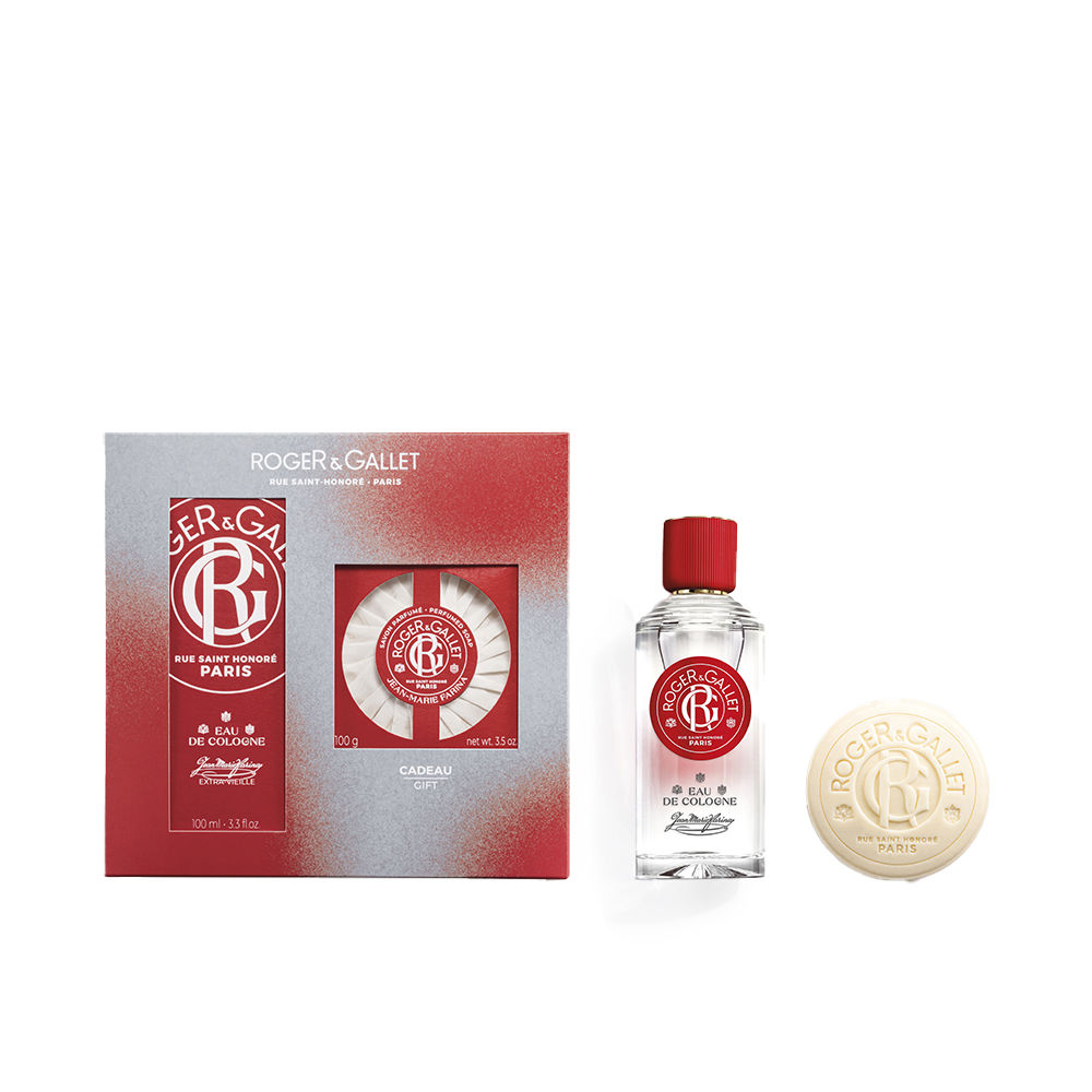 Roger & Gallet Jean Marie Farina Case 2 Pcs