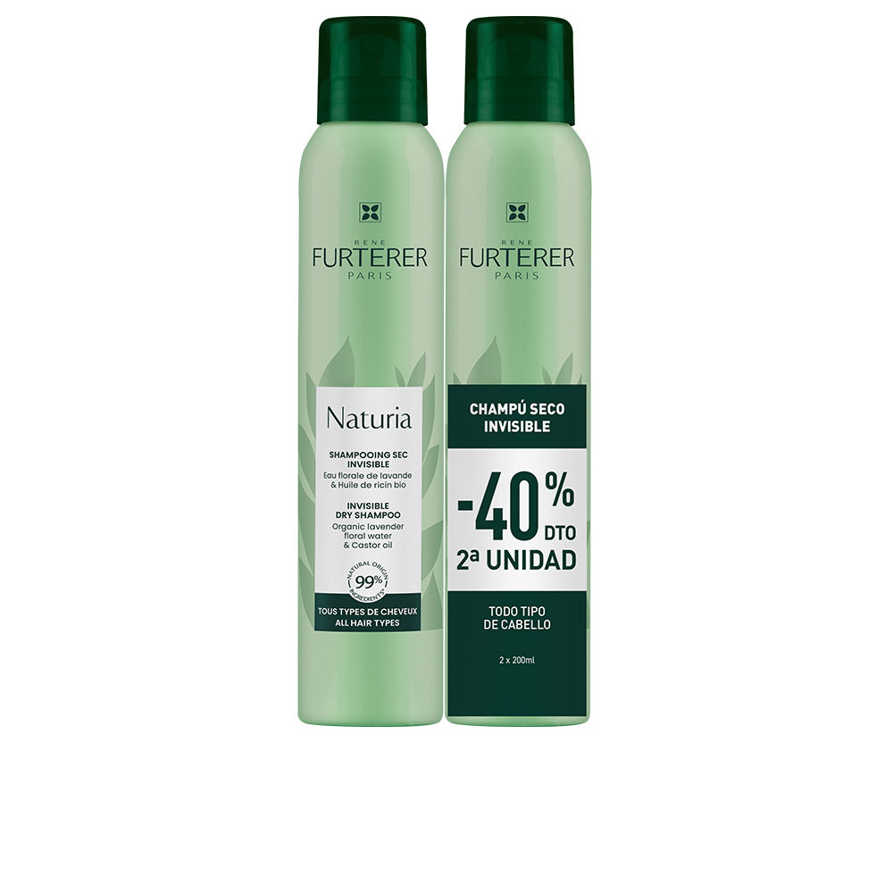 Rene Furterer Naturia Dry Shampoo Pack 2 X 200 Ml
