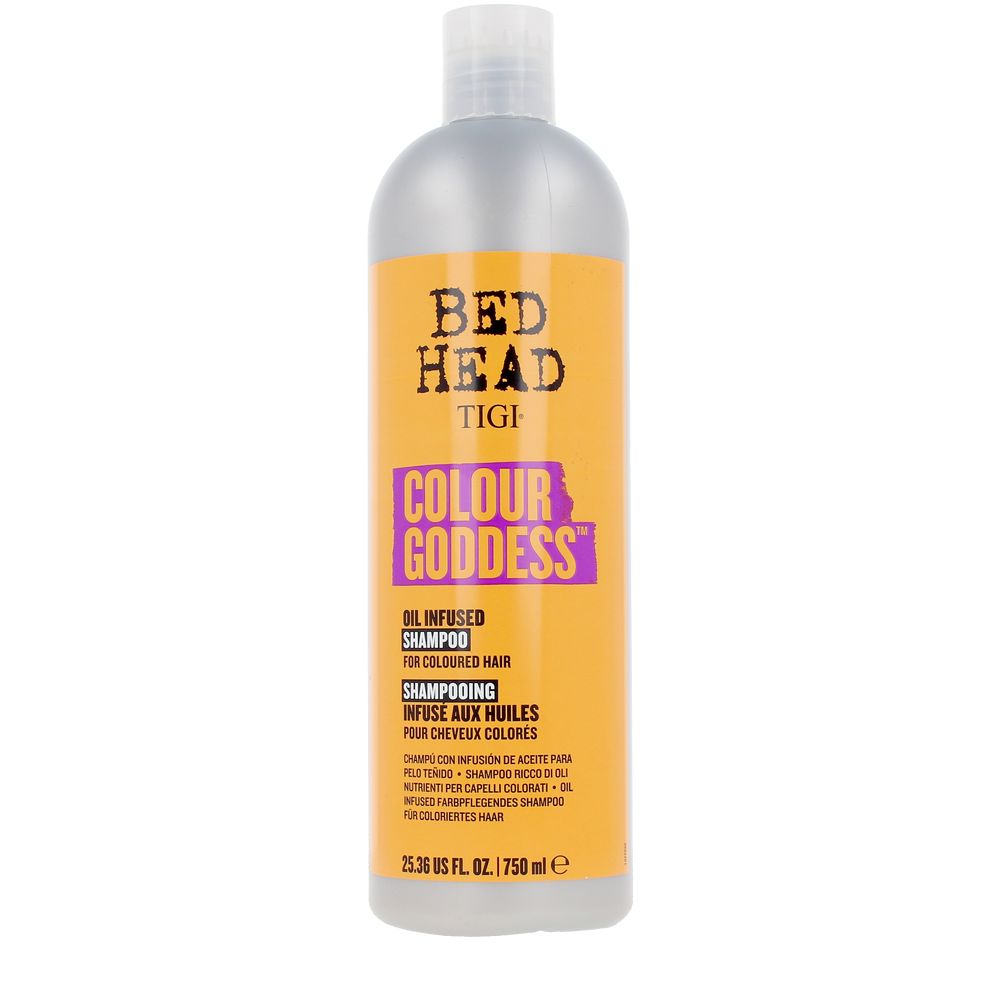 Tigi Bed Head Color Goddess Oil Infused Shampoo 750 Ml