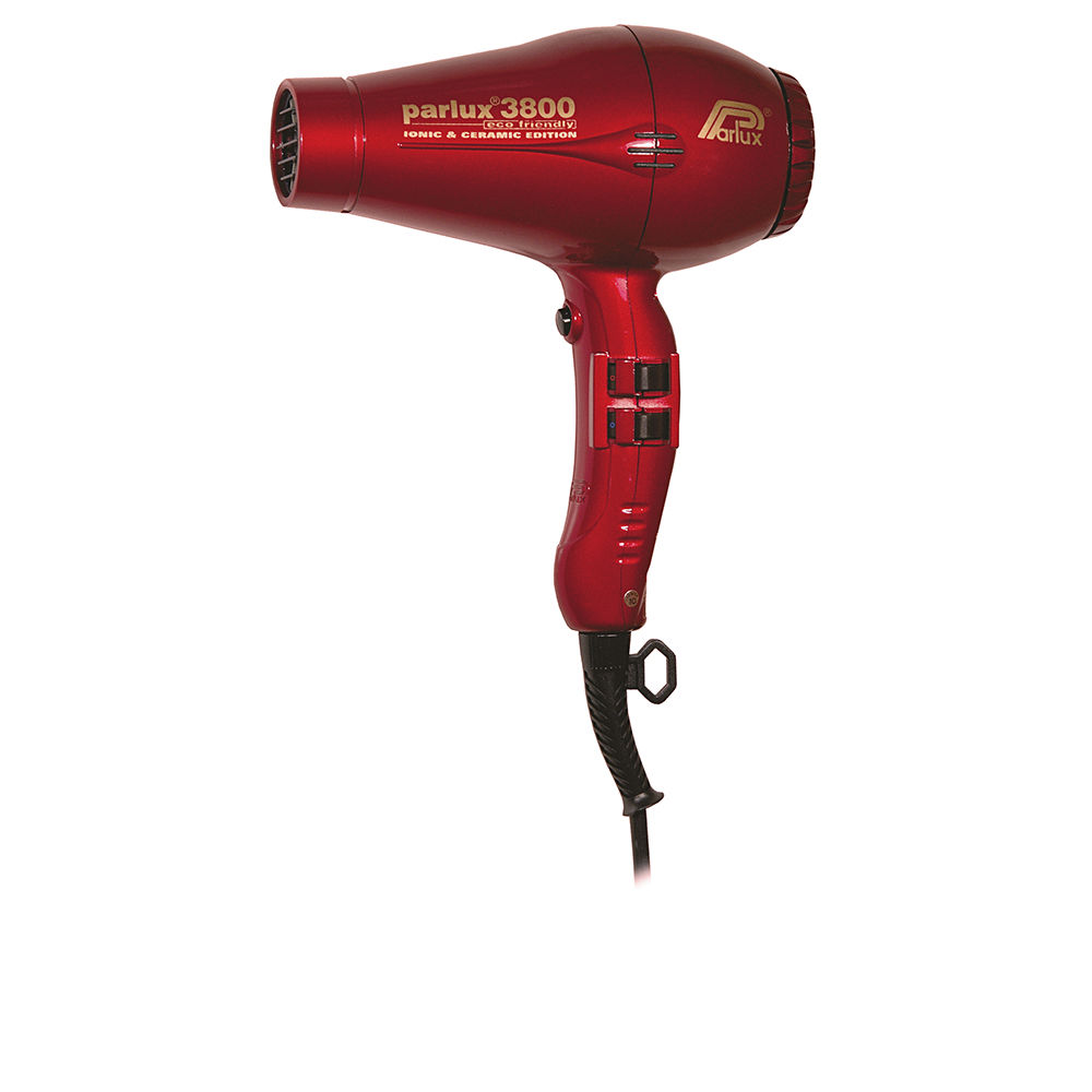 Parlux 3800 Ecofriendly Hair Dryer #Red 1 Unit