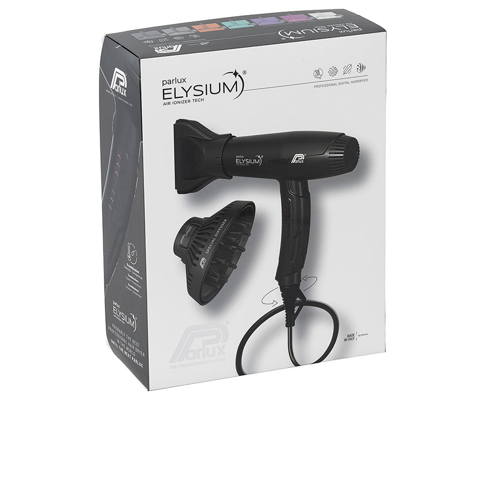 Parlux Elysium Dryer + Magicsense #Black 4 U
