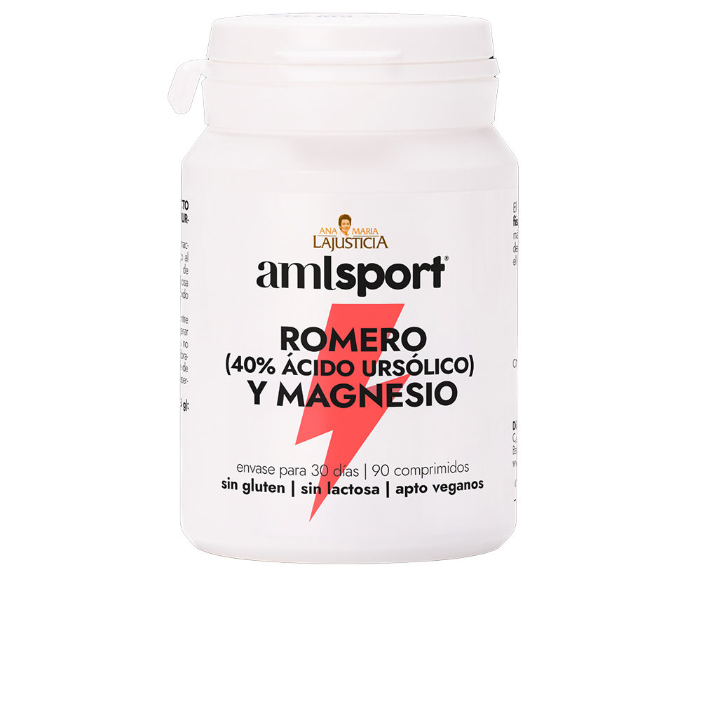 Ana Maria Lajusticia Rosemary (40% Ursolic Acid) And Magnesium 90 Tablets