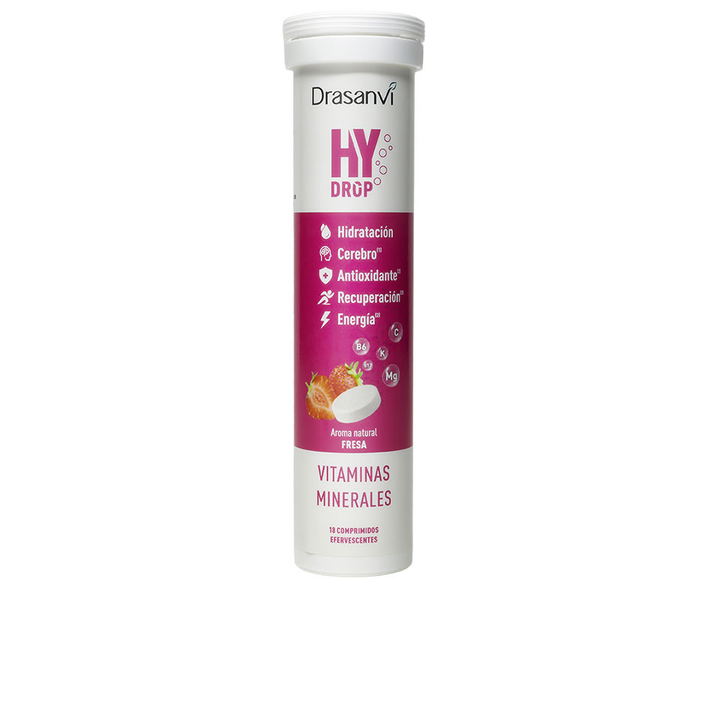 Drasanvi Hydrop Electrolytes Effervescent Tablets #Strawberry 18 Units