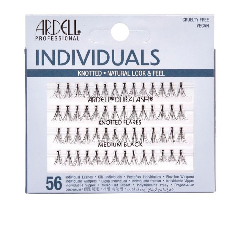 Ardell Individuals Knotted Flares #Medium Black 56 U