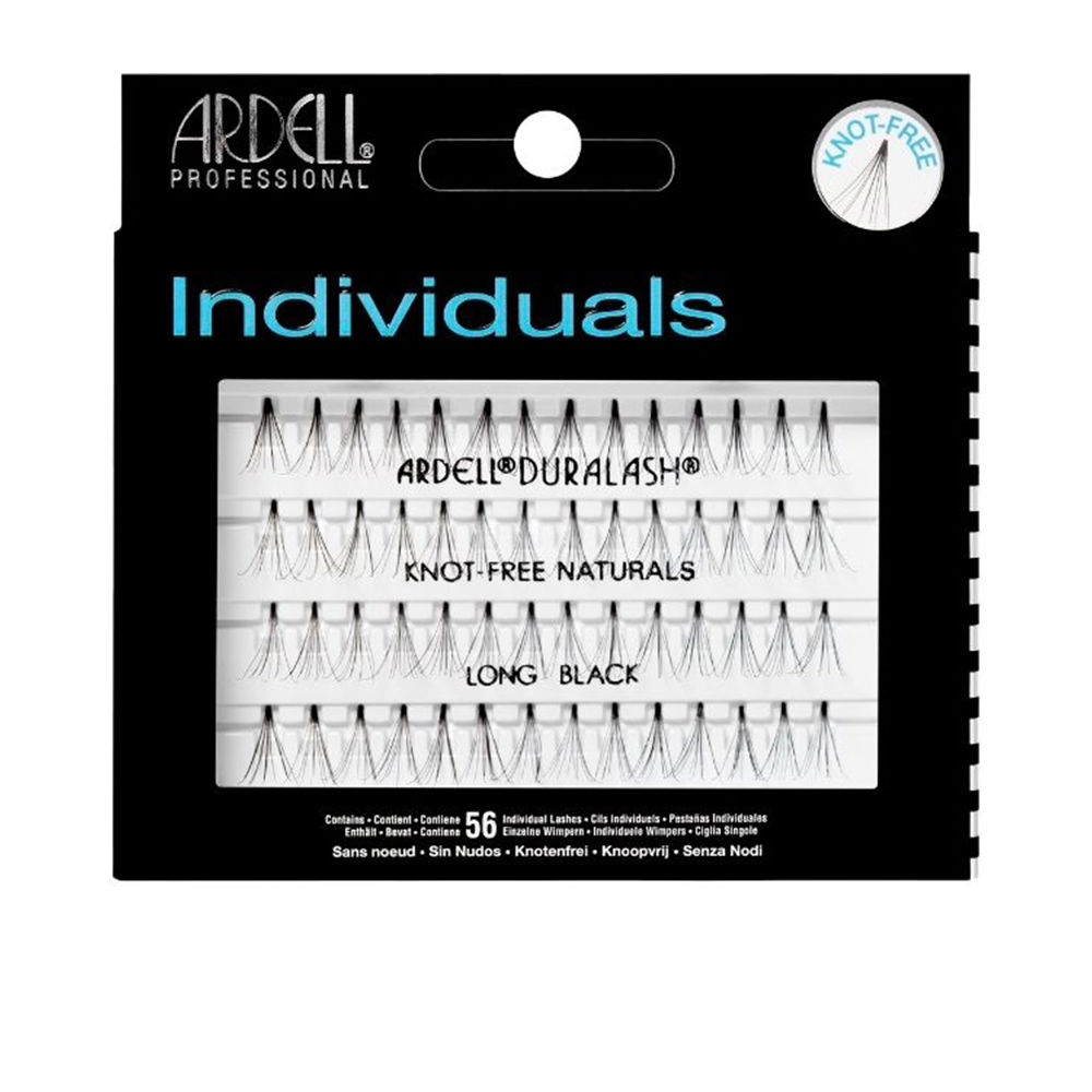 Ardell Individuals Naturals Knot-Free Flares Soft Touch #Long Black 56 U