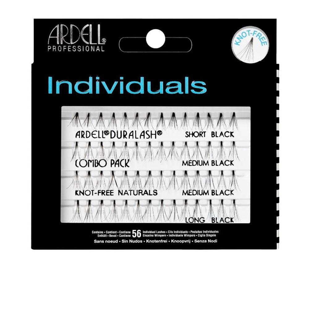 Ardell Individuals Combo Trio Pack Knot-Free Naturals Soft Touch 56 U