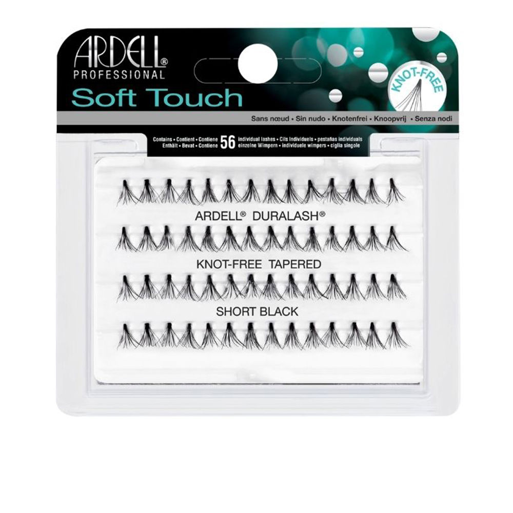 Ardell Individuals Light Weight Volume Knot-Free Tapered #Short Black 56 U