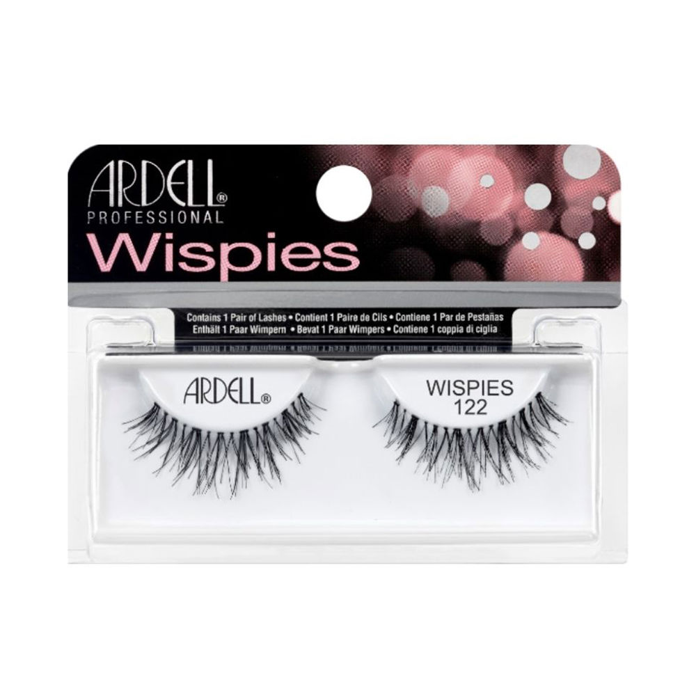 Ardell Wispies Eyelashes #122 Black 1 Unit